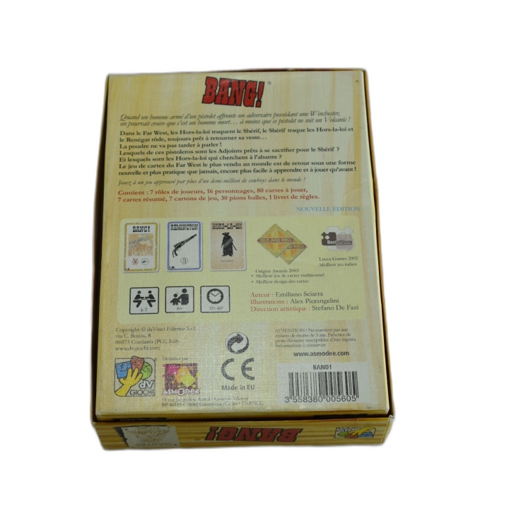 BANG! - dV Giochi - Jeu de Cartes Far West 4-7 Joueurs - Dès 8 ans - O