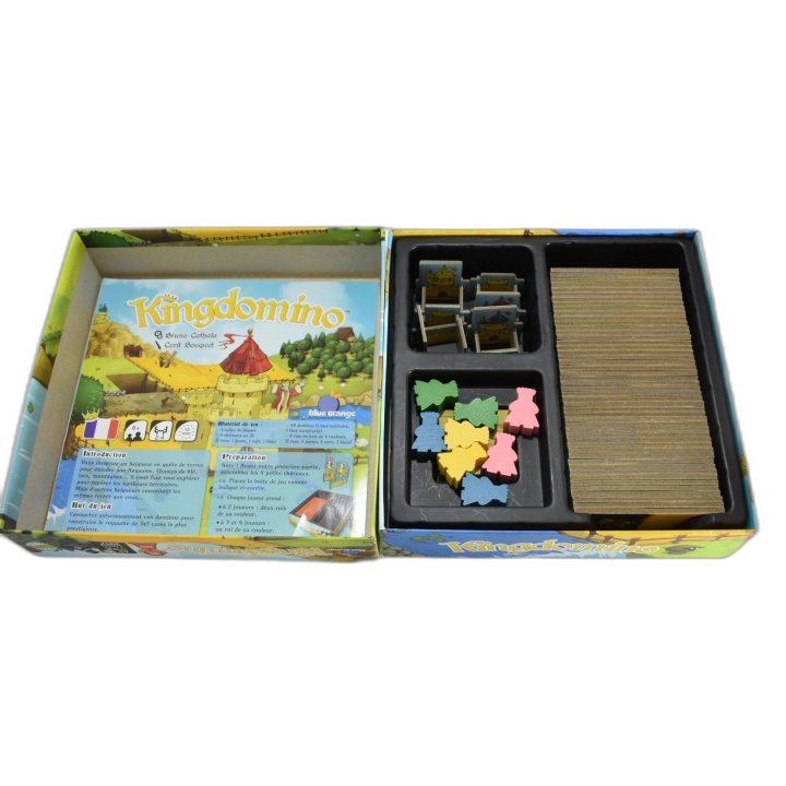 Kingdomino - Blue Orange - Jeu de Stratégie 2-4 Joueurs - 8 ans - Occa