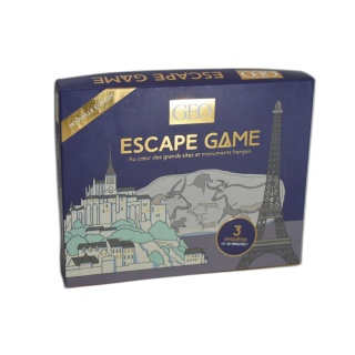 GEO Escape Game - Éditions Prisma - 3 Enquêtes 120 Cartes - Adultes -