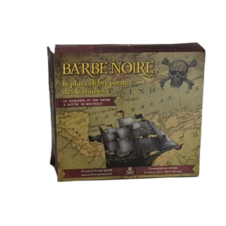 Barbe-Noire Le Plus Célèbre Pirate des Caraïbes - Maquette Navire en B