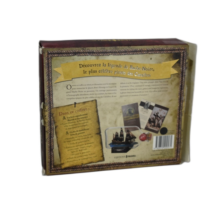 Barbe-Noire Le Plus Célèbre Pirate des Caraïbes - Maquette Navire en B