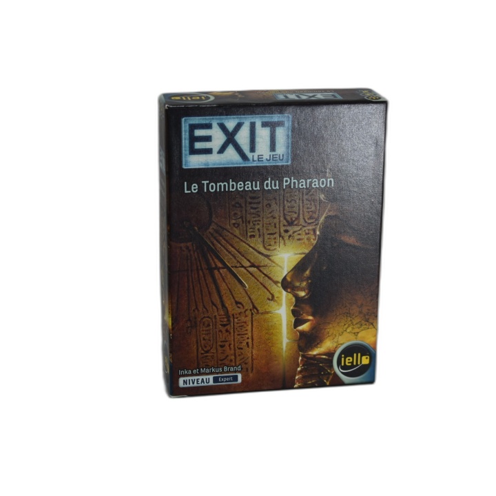 EXIT Le Tombeau du Pharaon - iello - Escape Game 1-4 Joueurs - Niveau