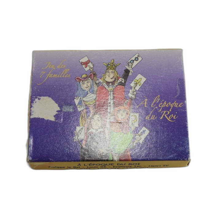 Jeu des 7 Familles Rois de France - Éditions Dusserre - Jeu de cartes 