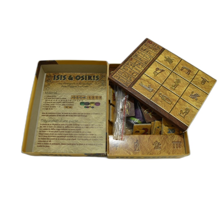 Isis & Osiris - Asmodée - Michael Schacht - Jeu Stratégie Egypte Ancie