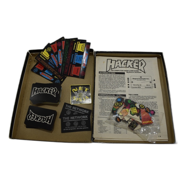 Hacker The Computer Crime Card Game - Steve Jackson - Jeu de Cartes Cy