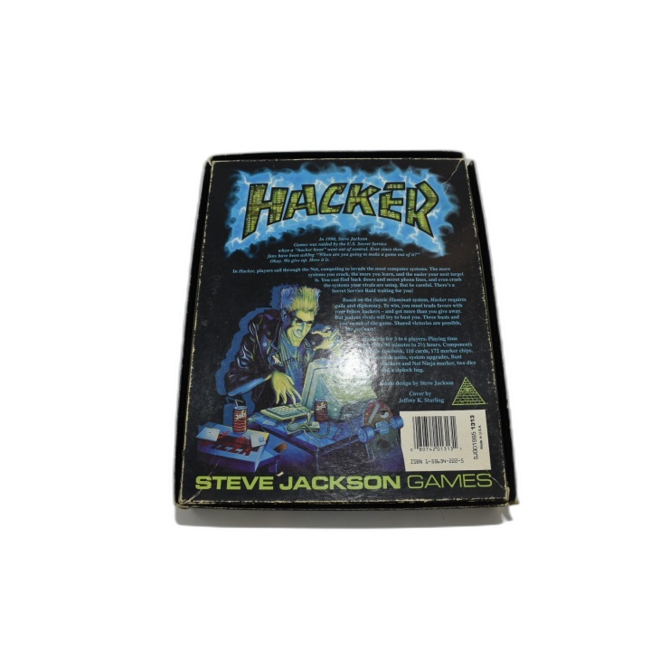 Hacker The Computer Crime Card Game - Steve Jackson - Jeu de Cartes Cy