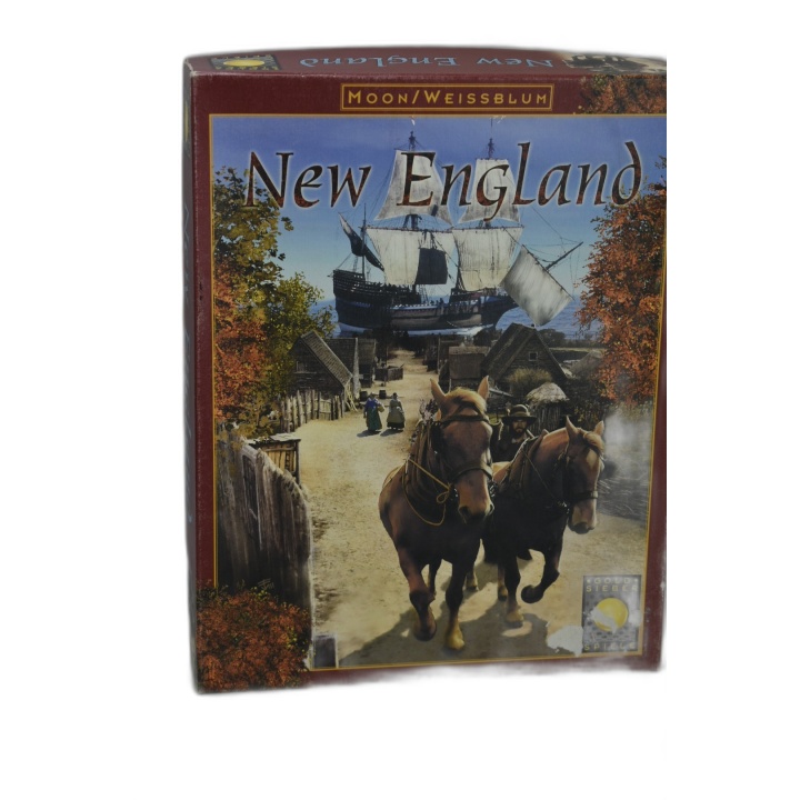 New England - Goldsieber Spiele - Jeu Stratégie Colonisation 3-4 Joueu
