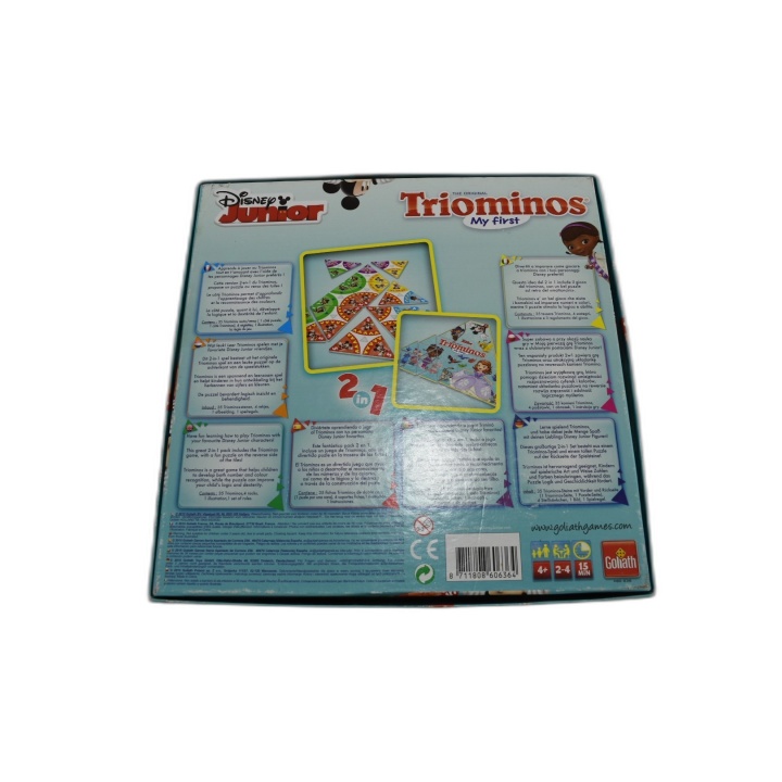 Triominos My First Disney Junior - Goliath - Jeu 2en1 Dominos Enfant 2