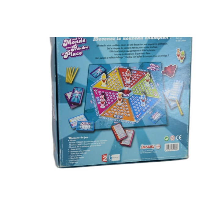 Tout le Monde Veut Prendre Sa Place - Lansay - Jeu Quiz Famille - 8 an