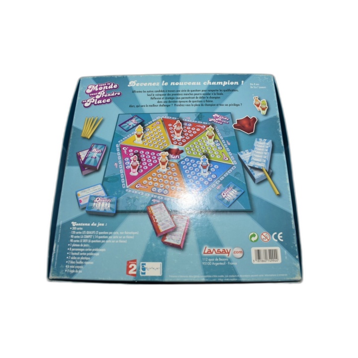 Tout le Monde Veut Prendre Sa Place - Lansay - Jeu Quiz Famille - 8 an
