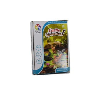 Cache Noisettes - Smart Games - Jeu Réflexion Solo 60 Défis - 6 ans+ -