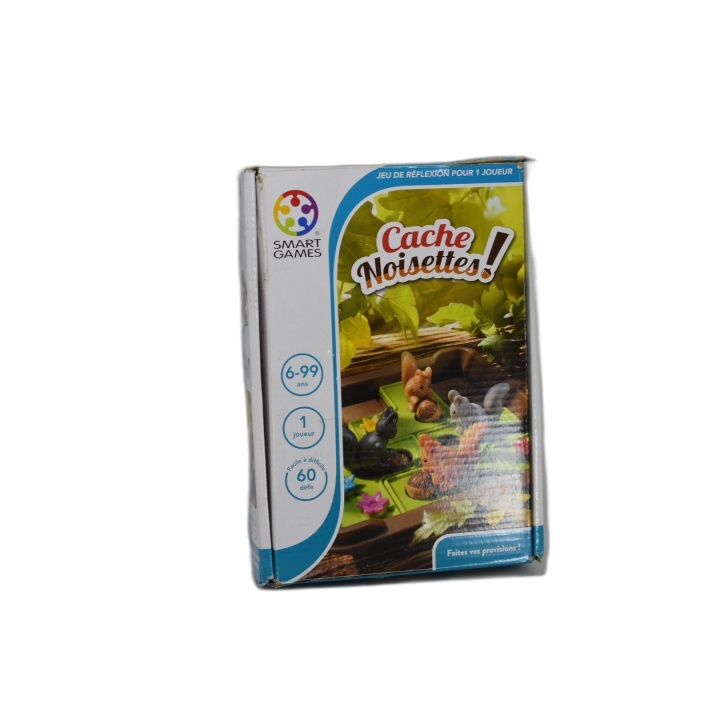 Cache Noisettes - Smart Games - Jeu Réflexion Solo 60 Défis - 6 ans+ -