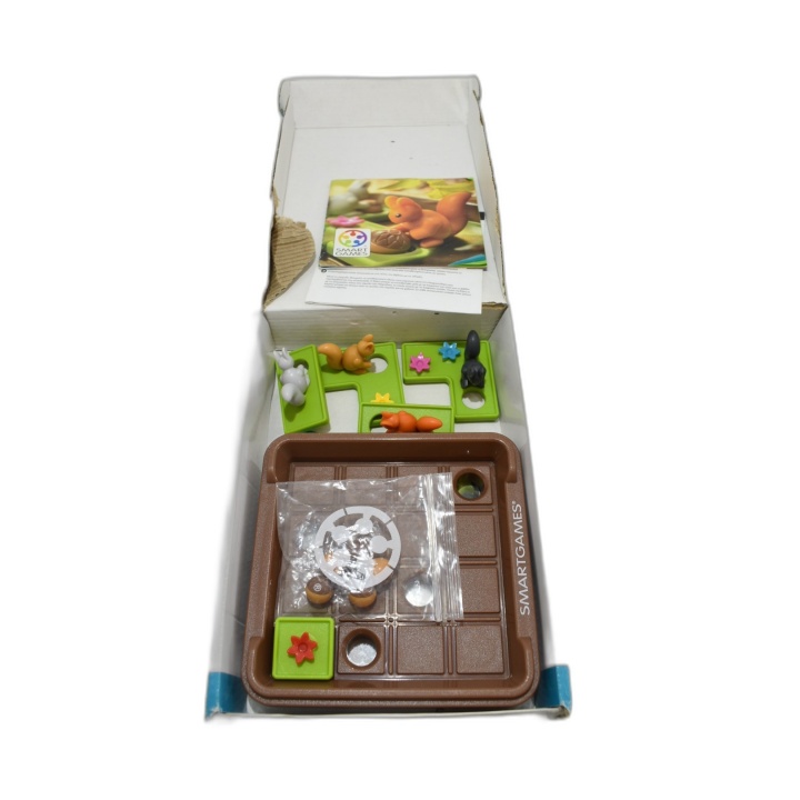 Cache Noisettes - Smart Games - Jeu Réflexion Solo 60 Défis - 6 ans+ -