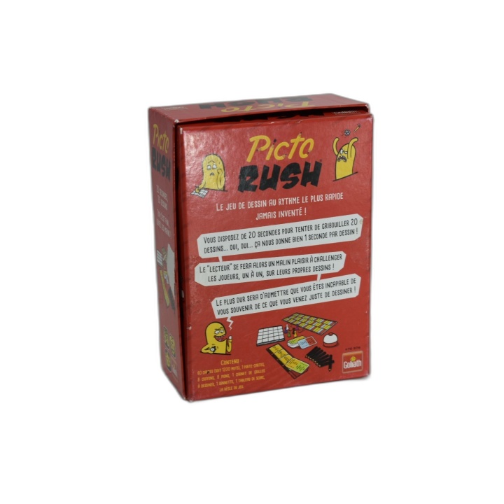 Picto Rush - Goliath - Jeu de Dessin Rapide 3+ Joueurs - Dès 8 ans - O