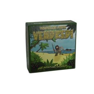 Vendredi - Edge - Jeu de Cartes Solo Friedemann Friese - Île Déserte -