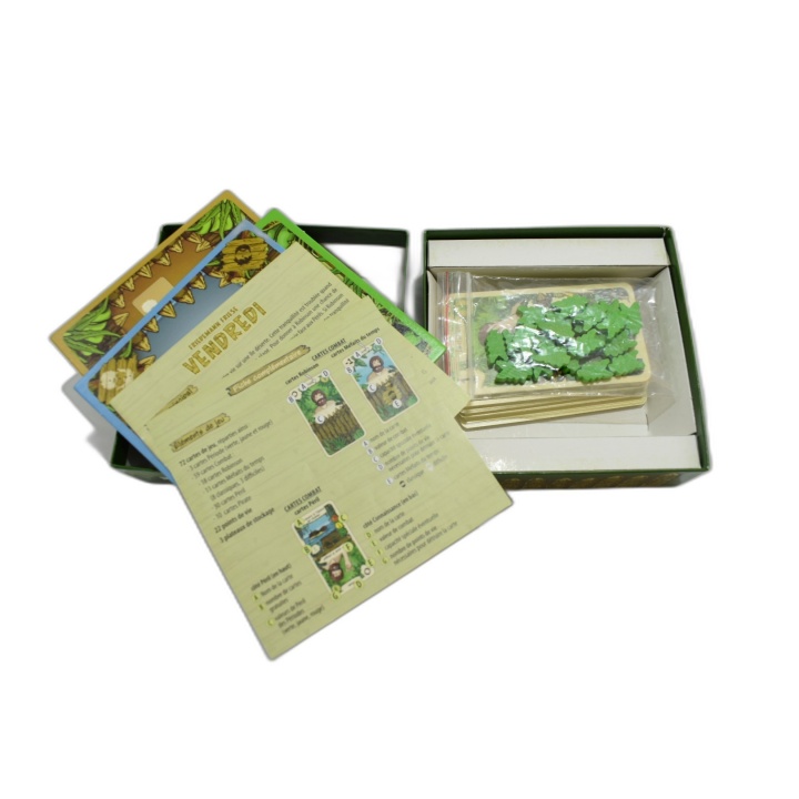 Vendredi - Edge - Jeu de Cartes Solo Friedemann Friese - Île Déserte -