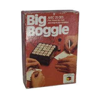 Big Boggle - MB - Jeu de lettres 1-8 joueurs - 25 dés - 8 ans - Occasi