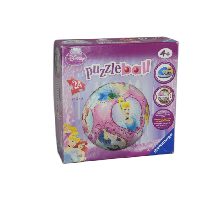 Puzzleball Disney Princesses Ravensburger - Puzzle 3D 24 pièces - Dès
