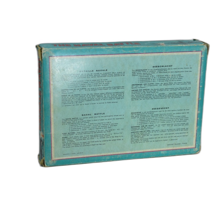 The Naval Battle Bataille Navale - COUVAT - Jeu Classique 2 Joueurs - 