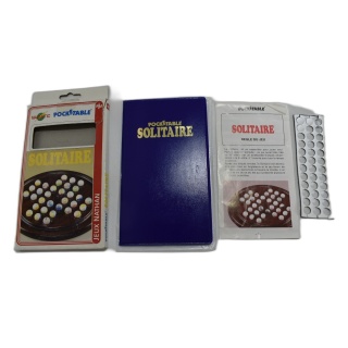 Pockétable Solitaire - Jeux Nathan - Casse-tête Solo Voyage - Format P
