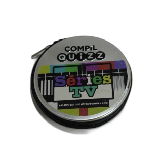 Compil Quzz Séries TV - Jeu Quiz Cartes + CD Musical - 2 Joueurs et +