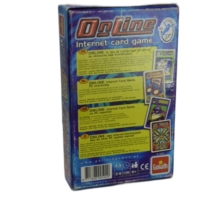 Online Internet Card Game - Goliath - Jeu de Cartes 2-6 Joueurs - 6 an