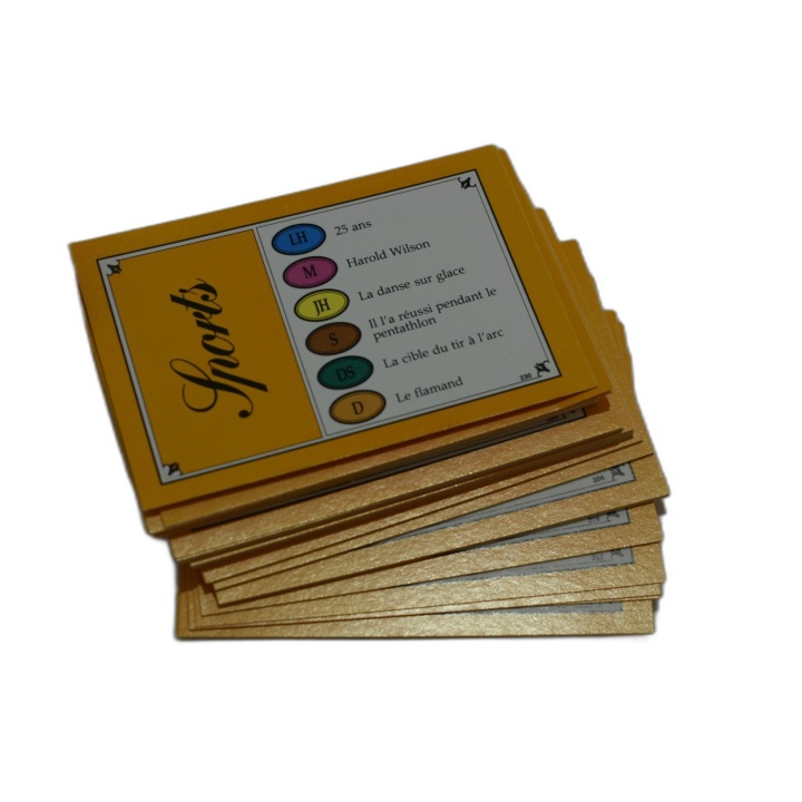 Trivial Pursuit Édition Sports Recharge 60 Cartes - Horn Abbot - Quiz