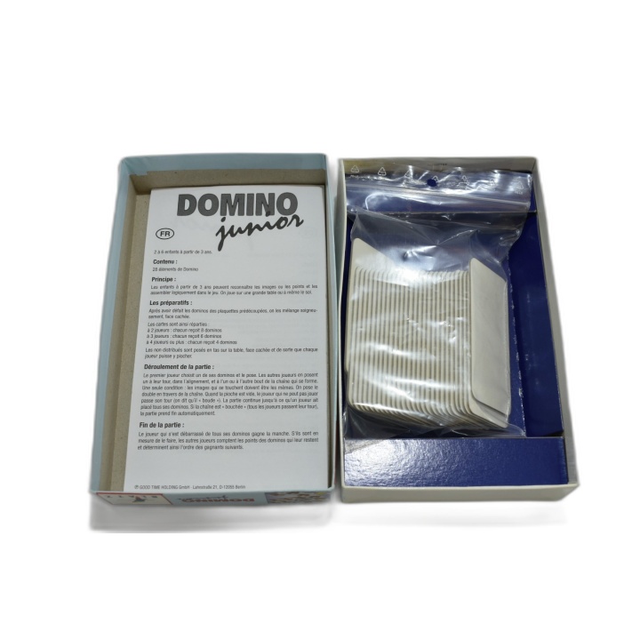 Domino Junior Blatz - Jeu de société enfant images - 2-4 joueurs - Dès