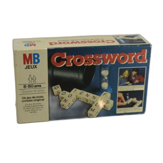Crossword MB Jeux - Jeu de Mots Croisés avec Dés - 1 Joueur et + - 8 a