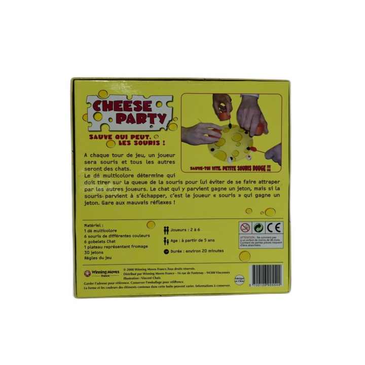 Cheese Party - Winning Moves - Jeu Famille Enfants Dès 5 Ans - Occasio