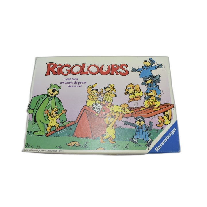Rigolours - Ravensburger - Jeu Enfant Équilibre Ours - 2 Joueurs+ - 5