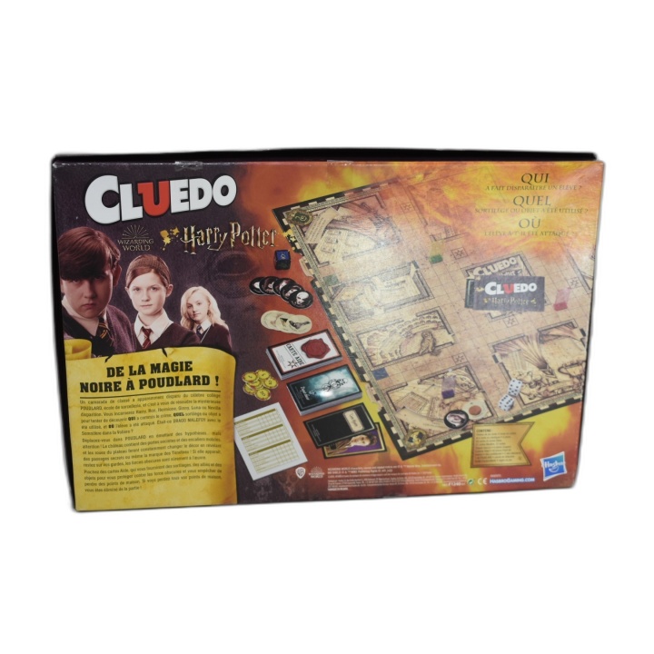 Cluedo Harry Potter Hasbro Gaming - Jeu Enquête 3-5 Joueurs - 8 ans -