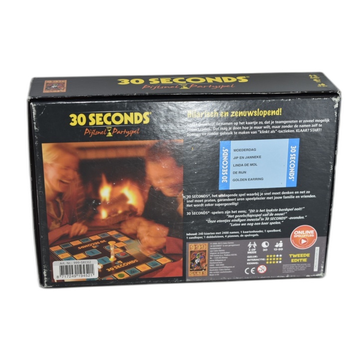 30 Seconds - 999 Games - Jeu de Société Party Game 3+ Joueurs - 12 ans