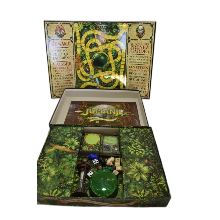 Jumanji - Spin Master - Jeu de Société Aventure 2-4 Joueurs - 8 ans -
