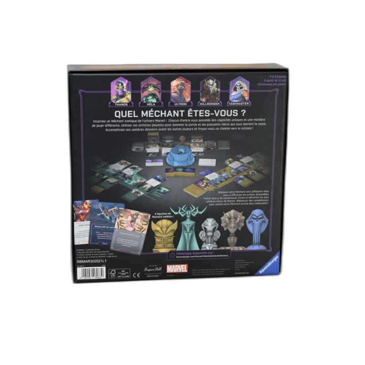 Marvel Villainous - Ravensburger - Jeu Stratégie 2-4 Joueurs - 12 ans