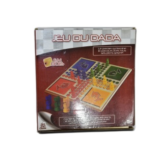 Jeu du Dada en Bois - Zig Zag Classic - Jeu de Parcours 2-4 Joueurs -