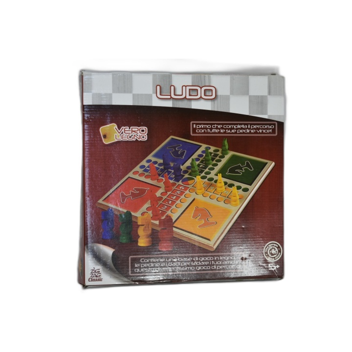 Jeu du Dada en Bois - Zig Zag Classic - Jeu de Parcours 2-4 Joueurs -