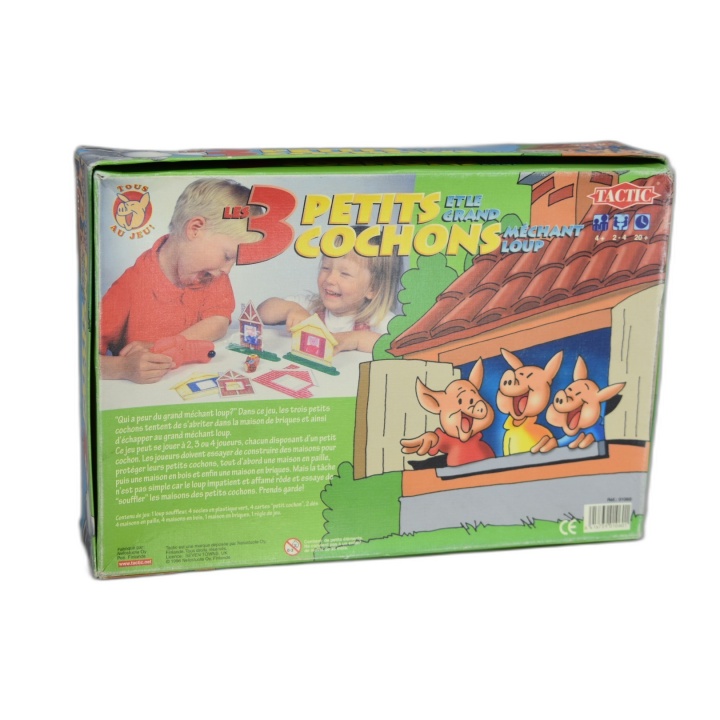 Les 3 Petits Cochons et le Grand Méchant Loup - Tactic - Jeu Enfant -
