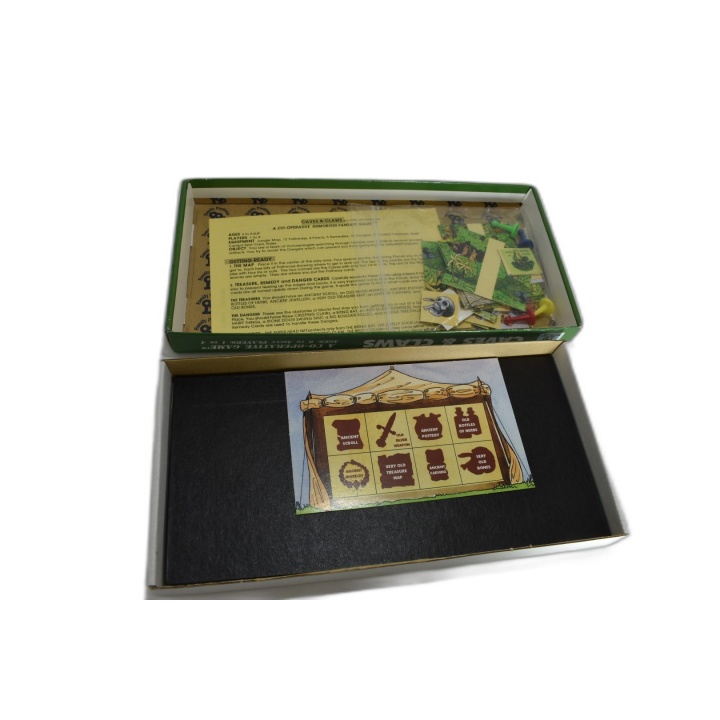 Caves & Claws - Family Pastimes - Jeu Coopératif 1-4 Joueurs - 6 ans -