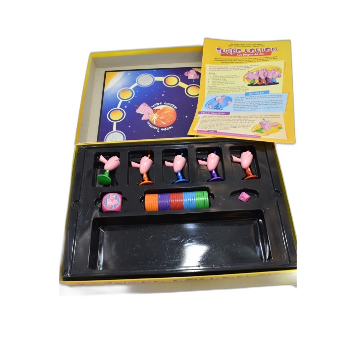 Turbo Cochon - Bandai - Jeu Familial Délirant Cochons Super Pouvoirs -