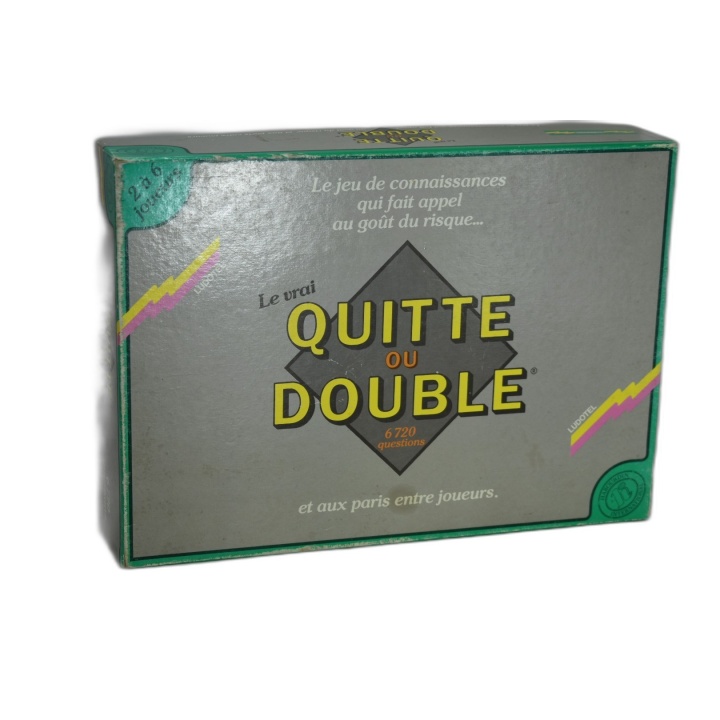 Le Vrai Quitte ou Double - Habourdin - Jeu Quiz 2-6 Joueurs - 12 ans -
