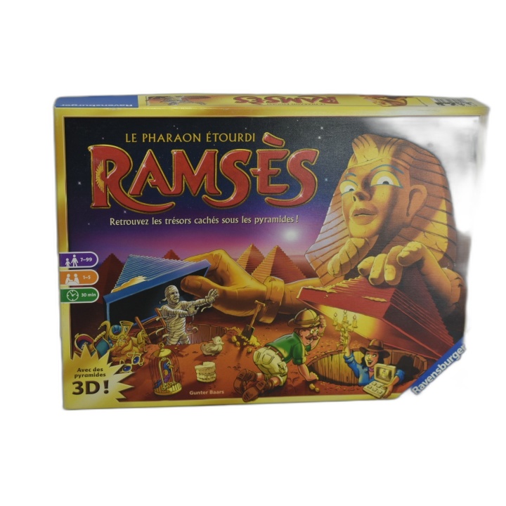 Ramsès - Ravensburger - Jeu Mémoire Famille 1-5 Joueurs - Dès 7 ans -
