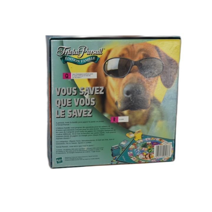 Trivial Pursuit Édition Famille - Hasbro - Jeu Quiz Culture Générale -