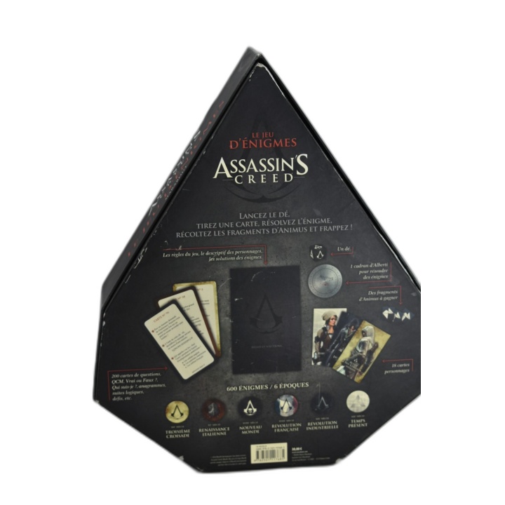 Assassin's Creed Le Jeu d'Énigmes - Marabout - Jeu Réflexion - 14 ans+