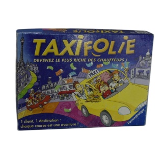 Taxi Folie - Ravensburger - Jeu de Société Familial 2-6 Joueurs - Dès