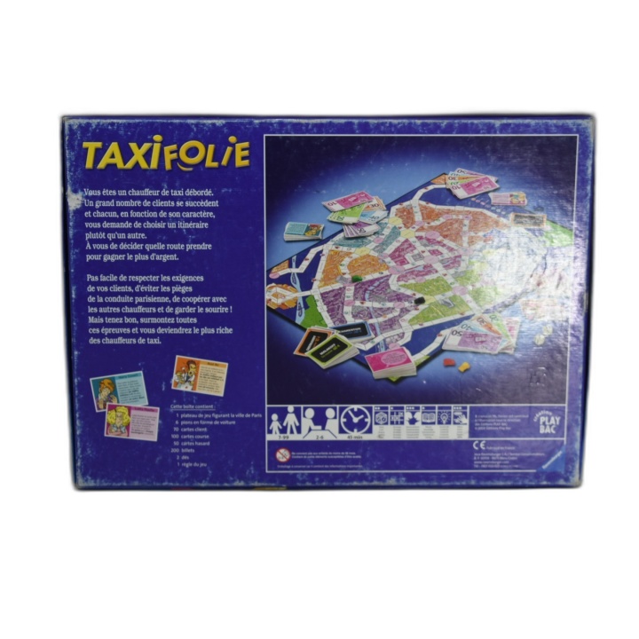 Taxi Folie - Ravensburger - Jeu de Société Familial 2-6 Joueurs - Dès
