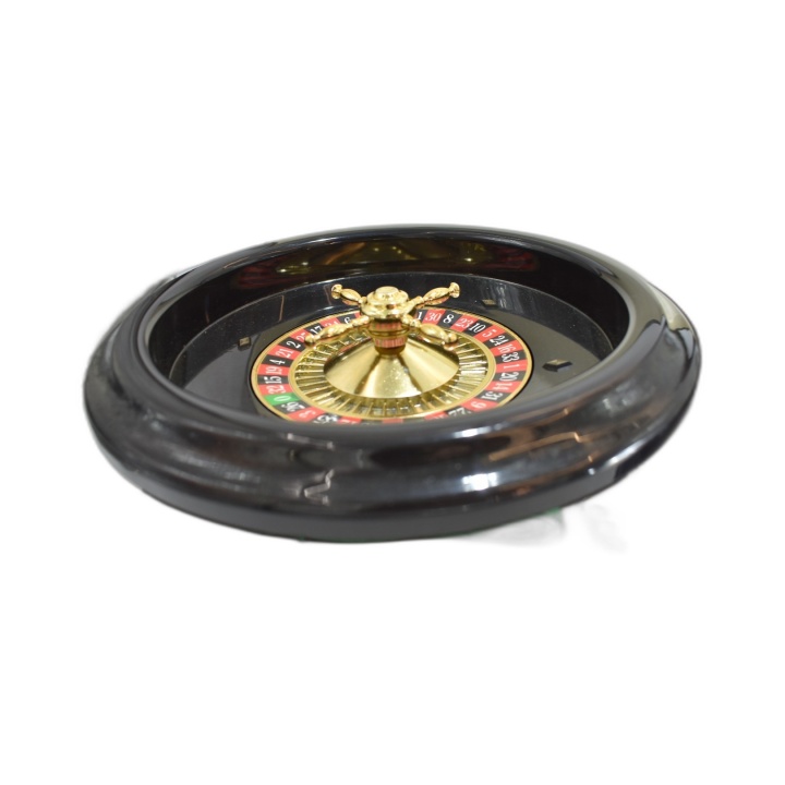Set Roulette Casino Français - Tapis Feutrine Vert 1-6 Joueurs - Occas