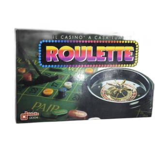 Set Roulette Casino Français - Tapis Feutrine Vert 1-6 Joueurs - Occas