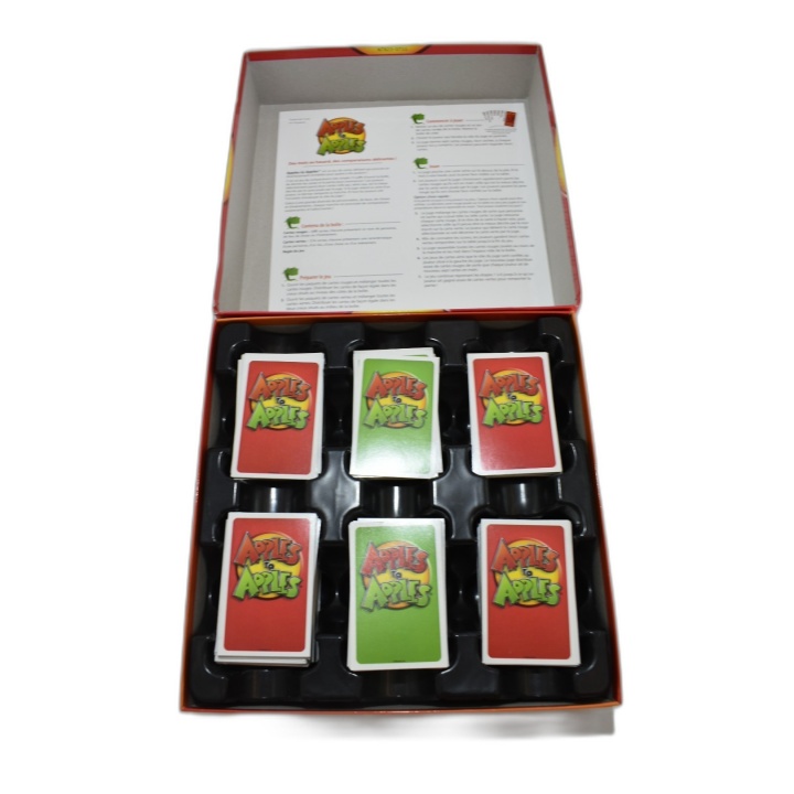 Apples to Apples - Mattel - Coffret Jeu de Cartes Comparaisons 4-10 Jo