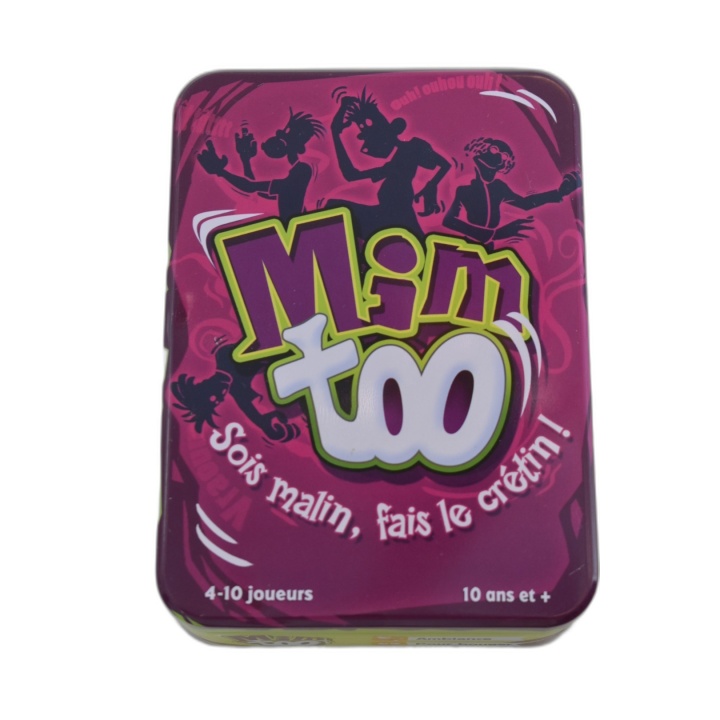 Mimtoo - Cocktail Games - Jeu de Mime en Équipe 4-10 Joueurs - 10 ans